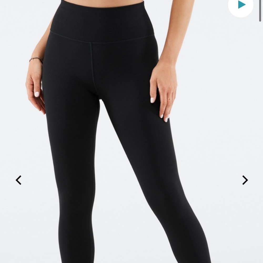 Fabletics Black Powerhold Leggings